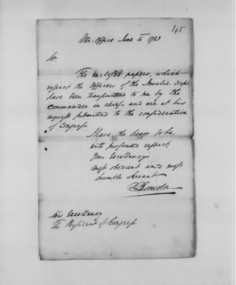 Ltrs from Maj Gen Benjamin Lincoln > Vol 3: Oct 1782-Nov 1783 (Vol 3)