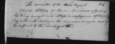 Thumbnail for Committee of the States, 1784 > ␀