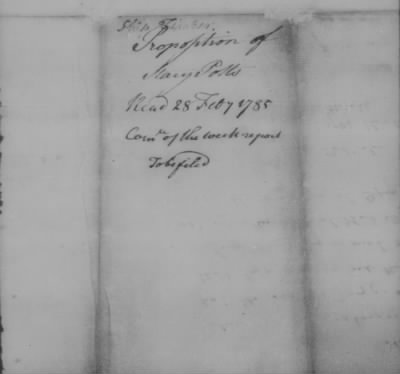 Thumbnail for Committee of the States, 1784 > ␀