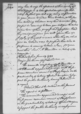 Rough Journals, 1774-89 > Apr 17, 1783 - Apr 5, 1784 (Vol 35)