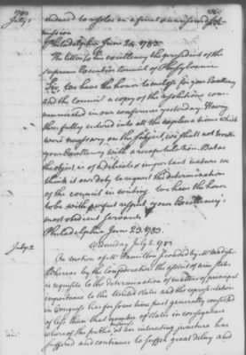 Rough Journals, 1774-89 > Apr 17, 1783 - Apr 5, 1784 (Vol 35)