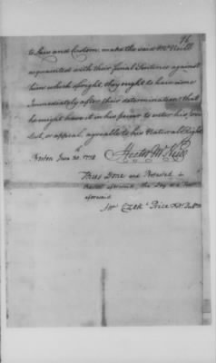 Thumbnail for Petitions Address to Congress, 1775-89 > M - N (Vol 5)