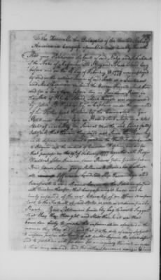 Petitions Address to Congress, 1775-89 > M - N (Vol 5)