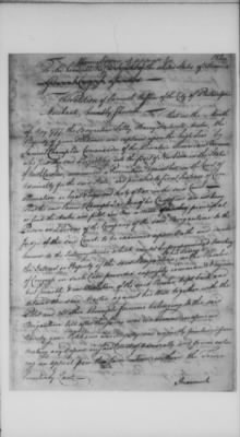 Petitions Address to Congress, 1775-89 > M - N (Vol 5)