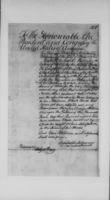 Petitions Address to Congress, 1775-89 > M - N (Vol 5)