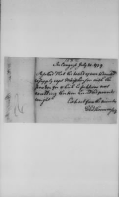 Thumbnail for Petitions Address to Congress, 1775-89 > M - N (Vol 5)