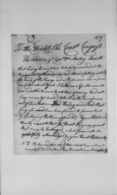 Petitions Address to Congress, 1775-89 > M - N (Vol 5)