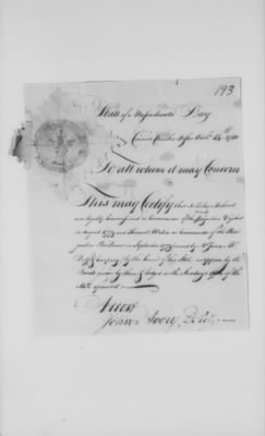 Thumbnail for Petitions Address to Congress, 1775-89 > M - N (Vol 5)