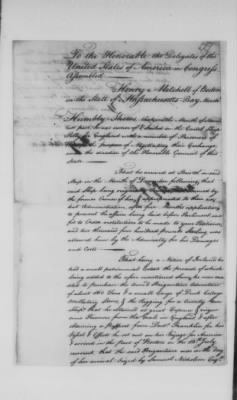 Thumbnail for Petitions Address to Congress, 1775-89 > M - N (Vol 5)