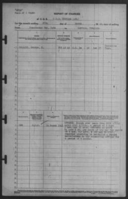 Report of Changes > 27-Mar-1941