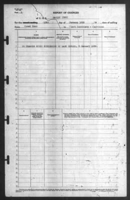 Thumbnail for Report of Changes > 13-Jan-1939