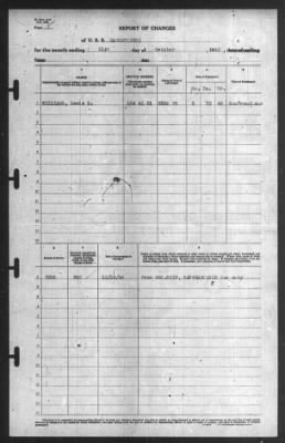 Thumbnail for Report of Changes > 31-Oct-1940