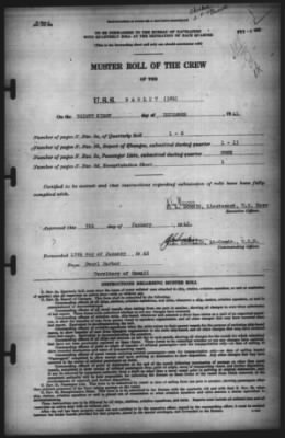 Muster Rolls > 31-Dec-1941