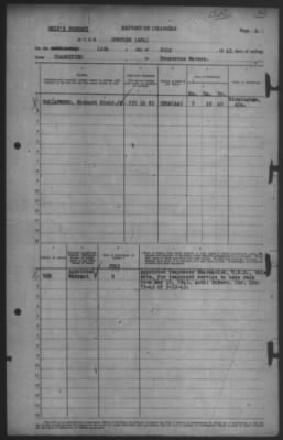 Thumbnail for Report of Changes > 11-Jul-1943