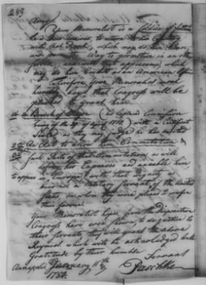 Petitions Address to Congress, 1775-89 > O - R (Vol 6)