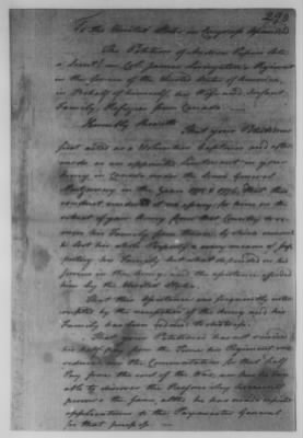 Petitions Address to Congress, 1775-89 > O - R (Vol 6)