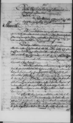 Petitions Address to Congress, 1775-89 > O - R (Vol 6)