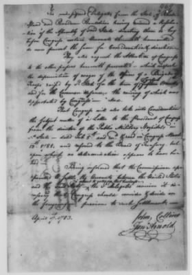 Thumbnail for Petitions Address to Congress, 1775-89 > O - R (Vol 6)