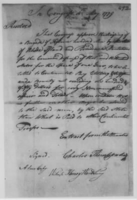 Thumbnail for Petitions Address to Congress, 1775-89 > O - R (Vol 6)