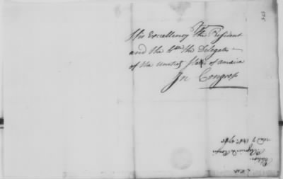 Thumbnail for Petitions Address to Congress, 1775-89 > O - R (Vol 6)