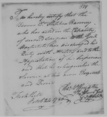 Thumbnail for Petitions Address to Congress, 1775-89 > O - R (Vol 6)