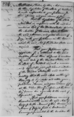 Thumbnail for Petitions Address to Congress, 1775-89 > O - R (Vol 6)