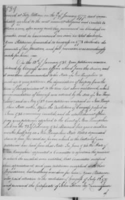 Thumbnail for Petitions Address to Congress, 1775-89 > O - R (Vol 6)