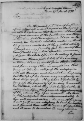 Thumbnail for Ltrs from Gen George Washington > Vol 8: Sept 13, 1779-Jul 10, 1780 (Vol 8)