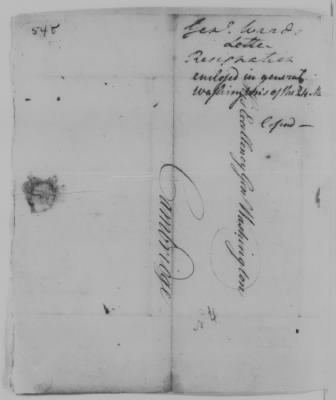 Thumbnail for Ltrs from Gen George Washington > Vol 1: Jun 16, 1775-May 20, 1776 (Vol 1)