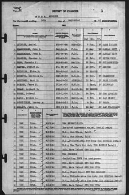 Report of Changes > 30-Sep-1940