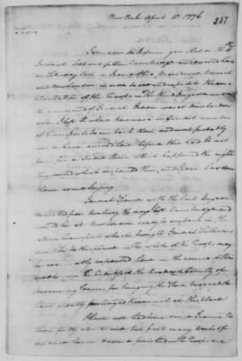 Thumbnail for Ltrs from Gen George Washington > Vol 1: Jun 16, 1775-May 20, 1776 (Vol 1)