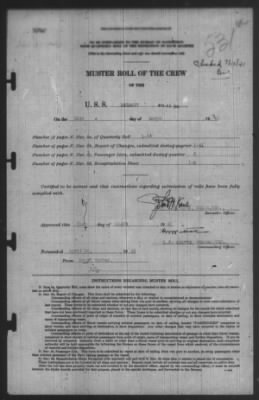 Muster Rolls > 31-Mar-1941