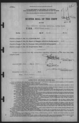 Muster Rolls > 31-Mar-1941