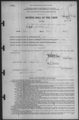 Muster Rolls > 31-Mar-1941