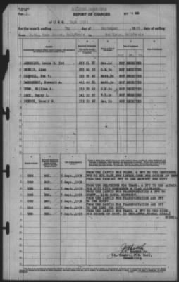 Thumbnail for Report of Changes > 7-Sep-1939