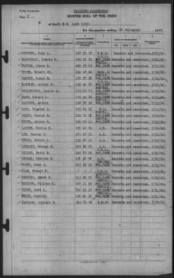 Muster Rolls > 30-Sep-1940