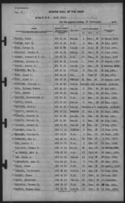 Muster Rolls > 30-Sep-1940