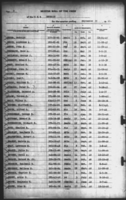 Muster Rolls > 30-Sep-1941