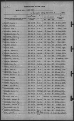 Muster Rolls > 30-Sep-1940