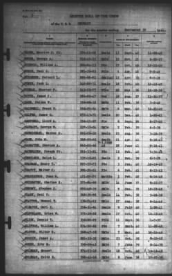 Muster Rolls > 30-Sep-1941