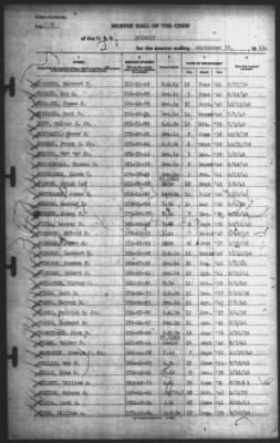 Muster Rolls > 30-Sep-1941