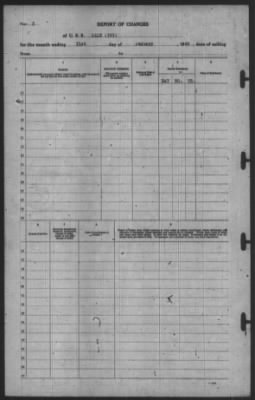 Thumbnail for Report of Changes > 31-Jan-1940