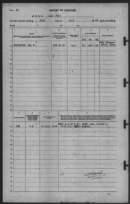 Report of Changes > 31-Jul-1940