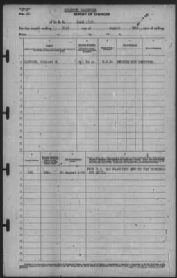 Report of Changes > 31-Aug-1940