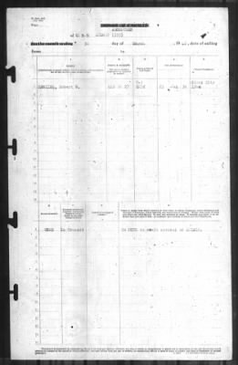 Thumbnail for Report of Changes > 30-Mar-1942