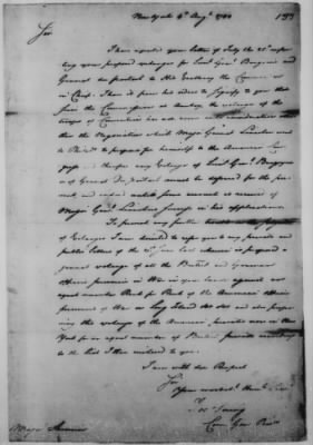 Thumbnail for Ltrs from Gen George Washington > Vol 9: Jul 13, 1780-Feb 17, 1781 (Vol 9)