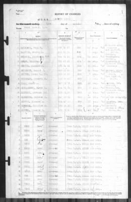 Report of Changes > 23-Oct-1942