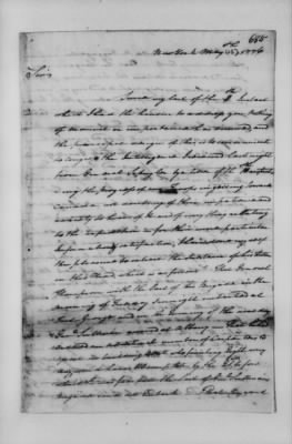 Thumbnail for Ltrs from Gen George Washington > Vol 1: Jun 16, 1775-May 20, 1776 (Vol 1)