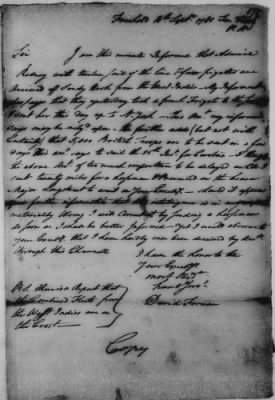 Thumbnail for Ltrs from Gen George Washington > Vol 9: Jul 13, 1780-Feb 17, 1781 (Vol 9)