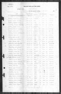 Muster Rolls > 31-Mar-1945